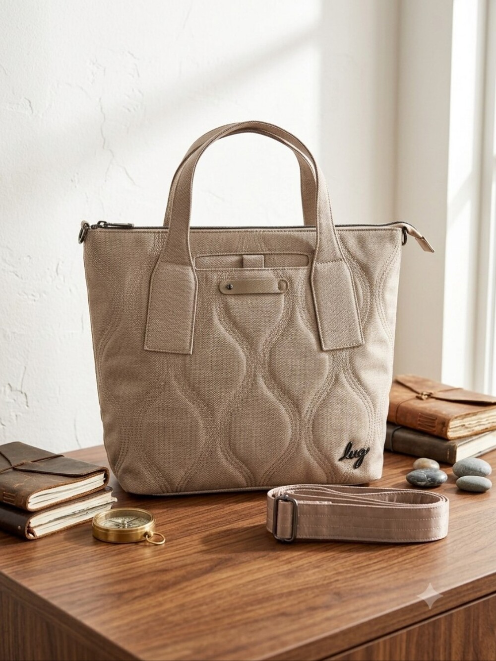Lug Alto Matte Luxe VL Convertible Tote Bag
